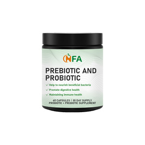 Cápsulas Prebióticas y Probióticas Personalizadas que Ayudan a Nutrir las Bacterias Beneficiosas y la Salud Digestiva con Granada India - Product Image 1