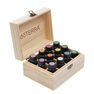 Fabrication en gros de boîtes à parfum en bois massif avec couvercle coulissant - Product Image 3