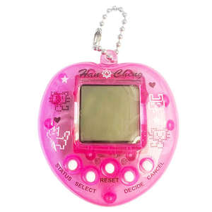 Mini console de jeu électronique portable transfrontalière pour l'élevage d'animaux virtuels, porte-clés pendentif, petit jouet - Product Image 4