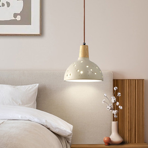 โคมไฟระย้าปูนซีเมนต์สไตล์วาบิซาบิแบบญี่ปุ่น ดีไซน์สร้างสรรค์ไม่ซ้ำใคร สำหรับร้านอาหาร ออกแบบโดยช่างฝีมือ สำหรับโฮมสเตย์และห้องอาหาร - Product Image 3