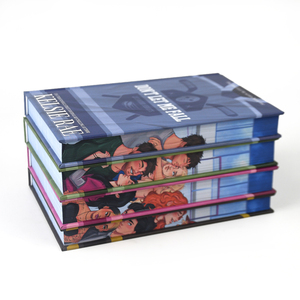 Services d'impression de livres personnalisés avec impression offset couverture rigide, livres de romans avec bords pulvérisés - Product Image 1