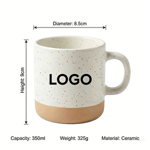 Taza de Cerámica Blanca y Negra Más Vendida, Taza de Café Personalizada, Regalo Promocional Navideño, Tazas de Cerámica con Logotipo Impreso de 350 ml - Product Image 5