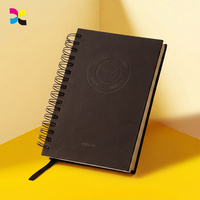 Carnet à spirale personnalisé haut de gamme pour cadeaux d'entreprise, événements promotionnels, fournitures de bureau, livraison rapide en gros, logo personnalisé