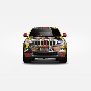 Boondocks Wrap de voiture 02 décalcomanies de voiture de dessin animé autocollants personnalisés autocollants en vinyle prix d'usine autocollant de film d'enfance américaine - Product Image 4