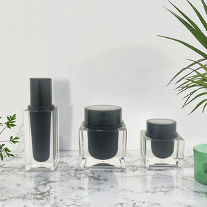 Cao Cấp Du Lịch Kích Thước Acrylic Pha Chế Chai Cao Cấp Vuông Mỹ Phẩm Chăm Sóc Da Huyết Thanh <span class=keywords><strong>Container</strong></span> Cho Kem Dưỡng Da Cho Tinh Chất Kem - Product Image 1