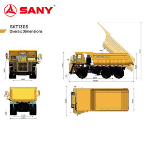 Truk Tambang SANY SKT130S Diesel-Elektrik untuk Pasir Minyak, 90 Ton, Tugas Berat - Product Image 2