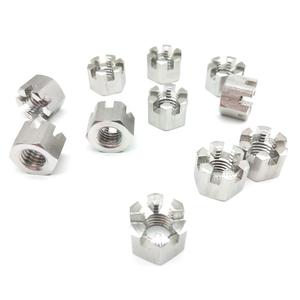 DIN935 Factory Directly Supply High-Quality Stainless Steel Hexagon Slotted and Castle Nuts - Product Image 1