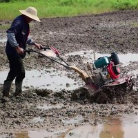 Machine à désherber et à labourer à 4 temps, motoculteur agricole, désherbeuse électrique pour ferme