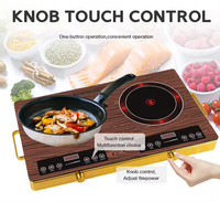 Ventes chaudes - Plaque de cuisson à induction - Cuisinière électrique - 3500W - Double cuisinière infrarouge - Cuisinière à induction intelligente à 2 brûleurs