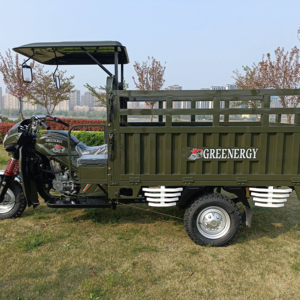 <span class=keywords><strong>Tricycle</strong></span> Cargo Adulte 200cc à Trois Roues, Essentiel pour la Vente, à Essence, Basculant, Motorisé avec Cabine Ouverte - Product Image 1