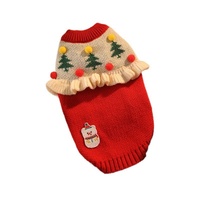 Nouveauté : vêtements d'hiver pour chat, pull tricoté chaud de Noël, vêtements anti-chute de poils pour chatons et chats, fournitures pour animaux de compagnie