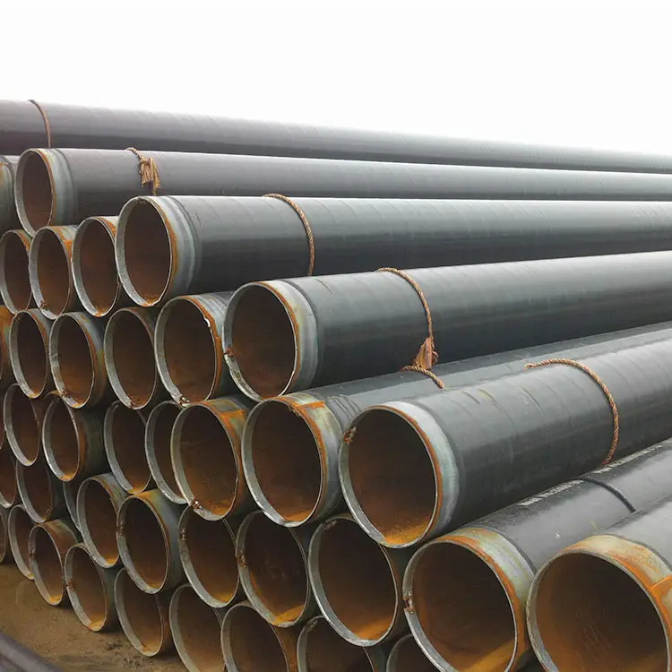 Anti-corrosive spiral welded steel pipes 3 layer pe coating seamless steel pipe corrosion resistant casing series pipes