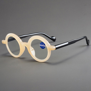 Blue Light Blocking Presbyopia Hyperopia High-Definition Small Round <strong>Reading</strong> <strong>Glasses</strong> Women Men Computer Eyeglasses <strong>Fashion</strong> 2025 - Product Image 4