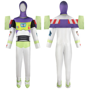 Disfraz de Cosplay de Buzz Lightyear para Niños, Unisex, Traje Completo con Alas, para Actuaciones en Escenario - Product Image 5