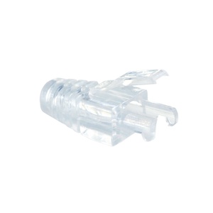 Capa Protetora Transparente de Plástico PC para Conector RJ45, com Alívio de Tensão, para Peças de Telecomunicações RJ45 Cat6 Cat5 Compatíveis com Redes - Product Image 1