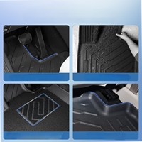 Tapis de sol et tapis de coffre en TPE écologique style moquette pour BYD Yuan UP 24-25 – Vente en gros
