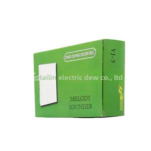 กริ่งประตูแบบมีสายทำจากวัสดุ ABS ดีไซน์220V สำหรับเครื่องใช้ไฟฟ้าภายในบ้าน - Product Image 5