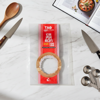 Sachets PET à fermeture éclair trois côtés (sachets stérilisables) avec impression de logo personnalisée, emballage alimentaire durable pour sucre, chewing-gum, croustilles de pommes de terre