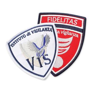 No Minimum Order Embroidered Design Patch Custom Logo Sew Heat Iron on Clothes Woven Embroidery Patches - Product Image 3