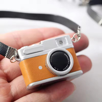Nouvel Arrivage Appareil Photo Rétro Miniature Porte-clés avec Flash Chine