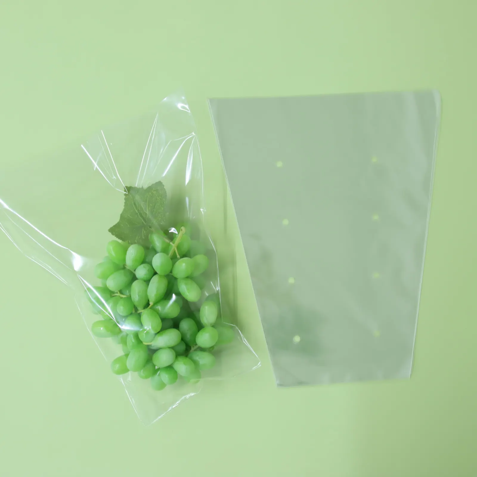 BOPP CPP 콘 모양 관례는 신선한 플라스틱 나물 음식 야채 포장 양상추 부대를 인쇄했습니다