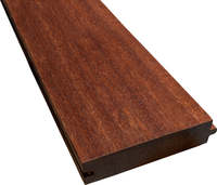 Plancher en Merbau, teck naturel, terrasse extérieure, bois massif, terrasse en bois dur pour jardin