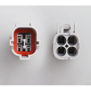 Automotive 4-<b>Pin</b> KET SWP Type Waterproof Connector Gray PBT IP20 Male And Female Car Use - Product Image 4