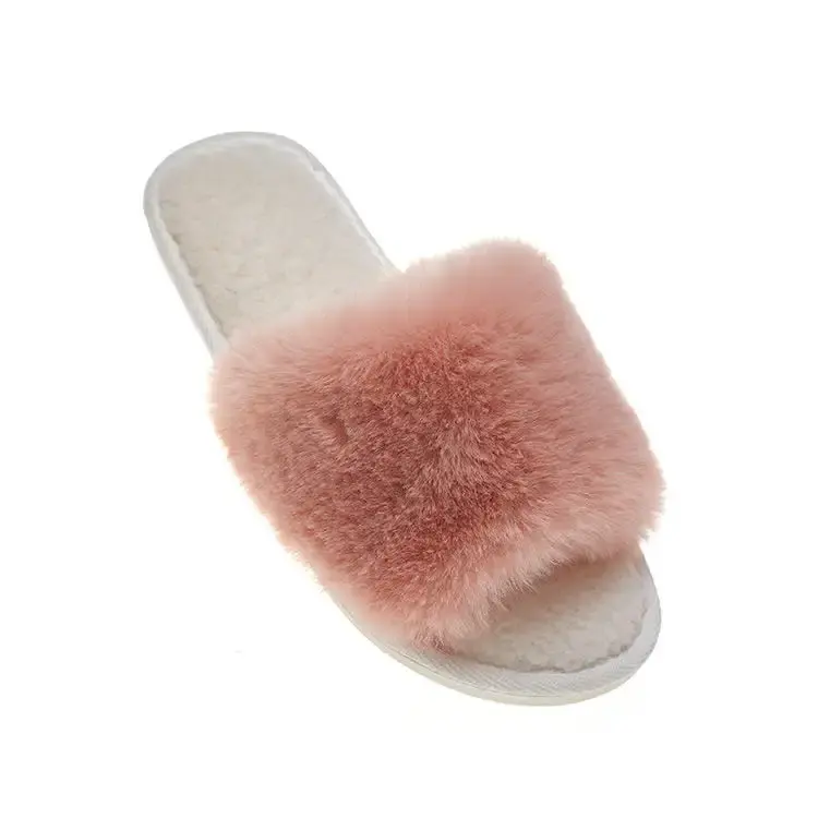 Veren Katoenen Winter Slippers Aangepaste Slippers Logo Huis Zachte Slippers