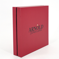 Boîte cadeau personnalisée pour bijoux avec logo, insert noir pour emballage de bijoux, boîte à bijoux imprimée sur mesure pour emballage cadeau de détail