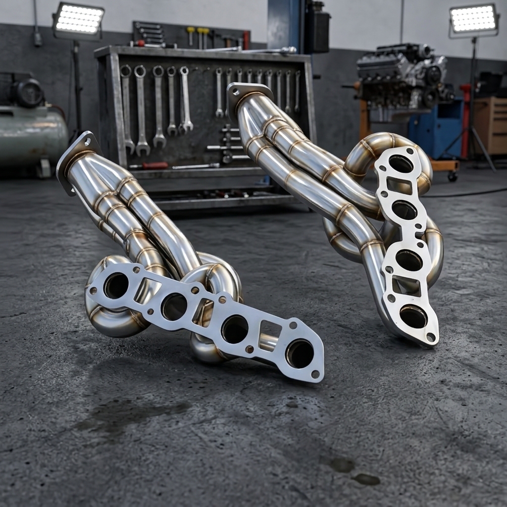 VantaFlow Stainless Steel 304 Header Exhaust Pipes for Ferrari 360 F360 3.6L 2001-2005 Performance Manifold Auto Exhaust System
