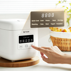 Olla arrocera automática inteligente de 1,2 <span class=keywords><strong>L</strong></span> con revestimiento antiadherente, olla arrocera interior con paleta para electrodomésticos de cocina. - Product Image 4