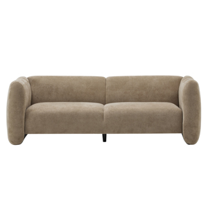 Divano in Velluto a 3 Posti con Design a Onde, <span class=keywords><strong>Moderno</strong></span> Divano per Soggiorno da 83 Pollici, <span class=keywords><strong>Arredamento</strong></span> di <span class=keywords><strong>Lusso</strong></span> - Product Image 2