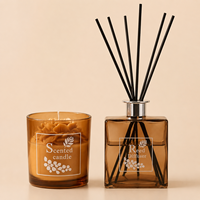 Coffret Cadeau Luxe Parfums d'Ambiance Hôteliers et SPA – Diffuseur à Bâtonnets et Bougie Parfumée Personnalisés – Fournisseur OEM Premium Direct Usine