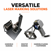 Machine de marquage laser à fibre portable 20W 30W 50W, graveur laser pour métal, imprimante laser, système de marquage laser industriel pour métal