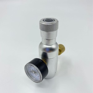 ตัวปรับแรงดันขนาดเล็ก 60PSI อลูมิเนียมแบบขั้นตอนเดียว สำหรับคาร์บอนไดออกไซด์ ถังเบียร์ น้ำโซดา - Product Image 4