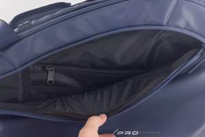 Sac de tennis vintage avec logo personnalisé, sac à dos de tennis, sac de raquette de badminton, sac de raquette de pickleball, sac à dos de sport avec compartiment pour chaussures - Product Image 4