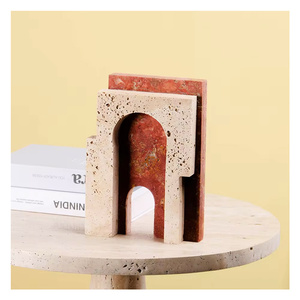 ¡Novedad de 2024! Sujetalibros de piedra de mármol de lujo modernos, objetos decorativos para el hogar para centro de mesa - Product Image 2