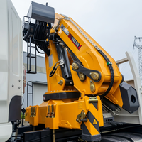 Grue forestière à flèche articulée 8 tonnes télécommandée pour le transport d'arbres, personnalisable, marque Turck