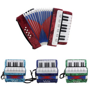 Mini petit 17 touches 8 basse accordéon éducatif Instrument de musique jouet pour enfants enfants amateur débutant cadeau de <span class=keywords><strong>noël</strong></span> - Product Image 3