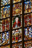 Panneau de séparation murale en verre teinté personnalisé, verre artistique laminé imperméable pour hôtel, villa, style européen, durable, moderne