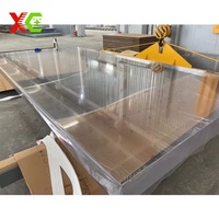 Panneau acrylique givré pour plateaux de table basse ronds, Perspex résistant aux chocs, taille personnalisée pour la matière première des meubles domestiques