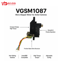 Moteur pas à pas miniature 10 mm VGSM1087 NEMA 4 5V 18 degrés 2 phases 234:1 avec boîte de vitesses pour caméra et équipement médical