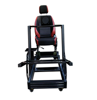 Double Position Assise Réglable 40120 Profilé en Aluminium DIY Sim Rig Support de Jeu Simulateur de Conduite Sim Racing Cockpit F Gt Lite