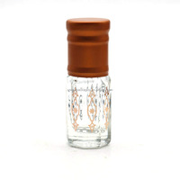 Bouteille d'huile de luxe arabe Attar fantaisie personnalisée 3ml 6ml 10ml 12ml, bouteilles de parfum en verre vide