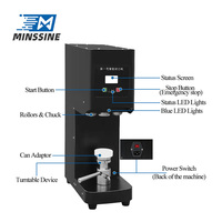 Machine de scellage automatique électrique à impulsions Minssine pour canettes de bière en aluminium avec 220V