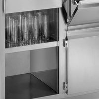 Table basse en acier inoxydable robuste avec rangement |   Mobilier commercial pour restaurant, hôtel, café, maison