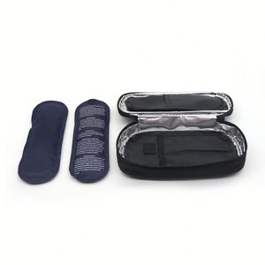 Custom Factory New Portable Insulin Cooler Bag Black Small Medical Cooler with Insulated Features Insulin Bag for Diabetes Care - Product Image 4