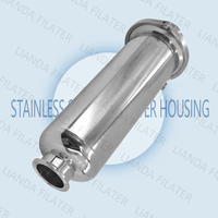 LIANDA 2000L/H Système d'eau domestique UF en acier inoxydable Nouveau boîtier de cartouche d'ultrafiltration Équipement de filtration industriel
