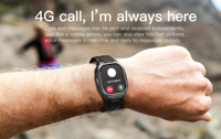 Étudiant amoled smartwatch con tarjeta sim 4g wifi whatsapp appel gps android smartwatch pour hommes rappel de vibrations préétablies