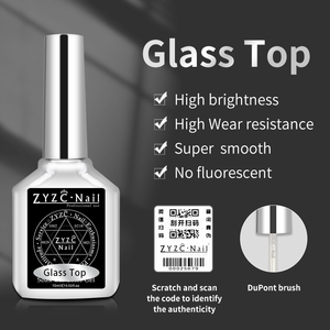 Esmalte de Uñas de Marca Privada, Capa Superior para Uso Profesional en Salones de Belleza, Base Transparente, Pegamento para Uñas, Esmalte de Gel UV Removible - Product Image 3